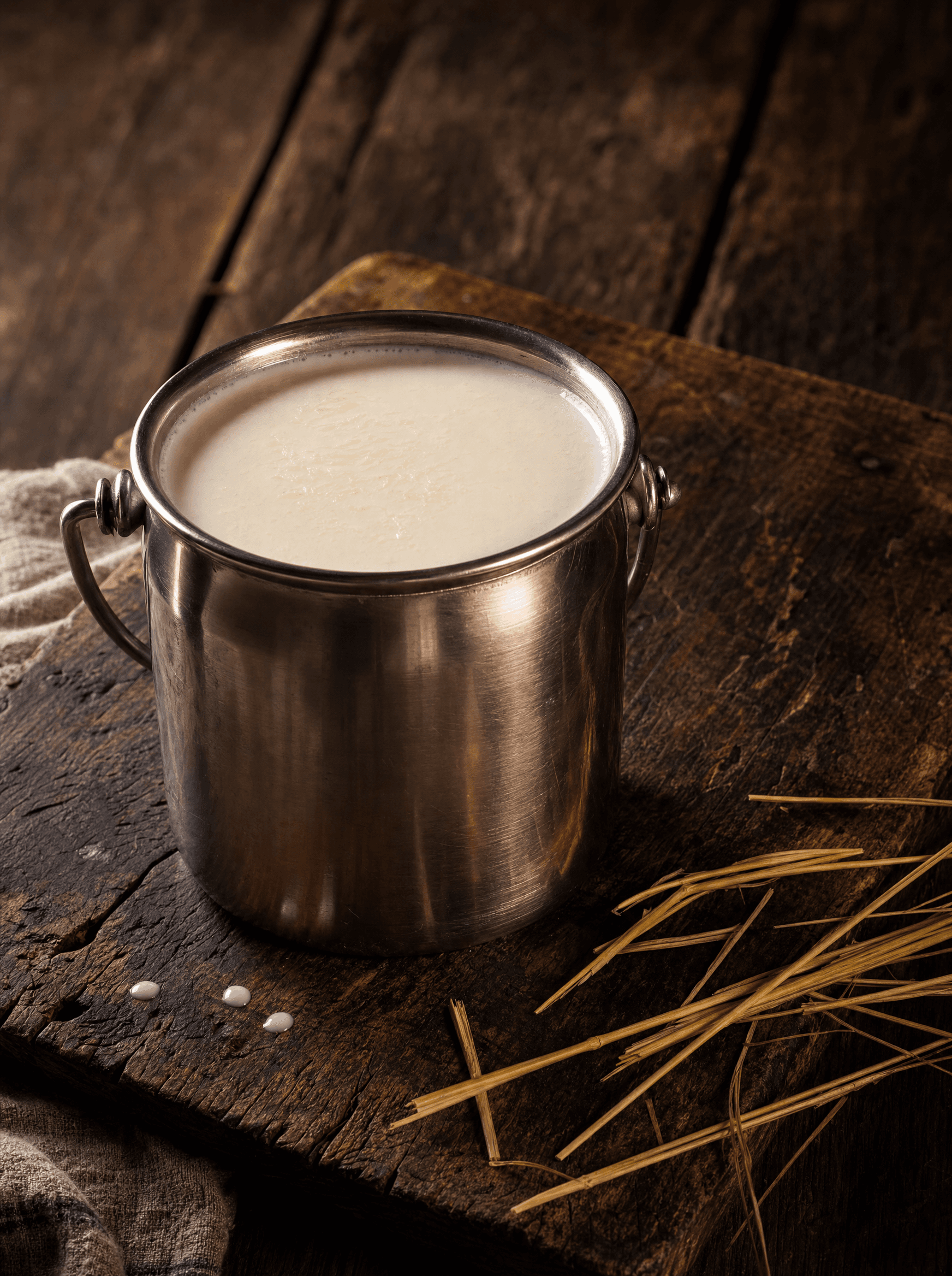 Pure cow's milk